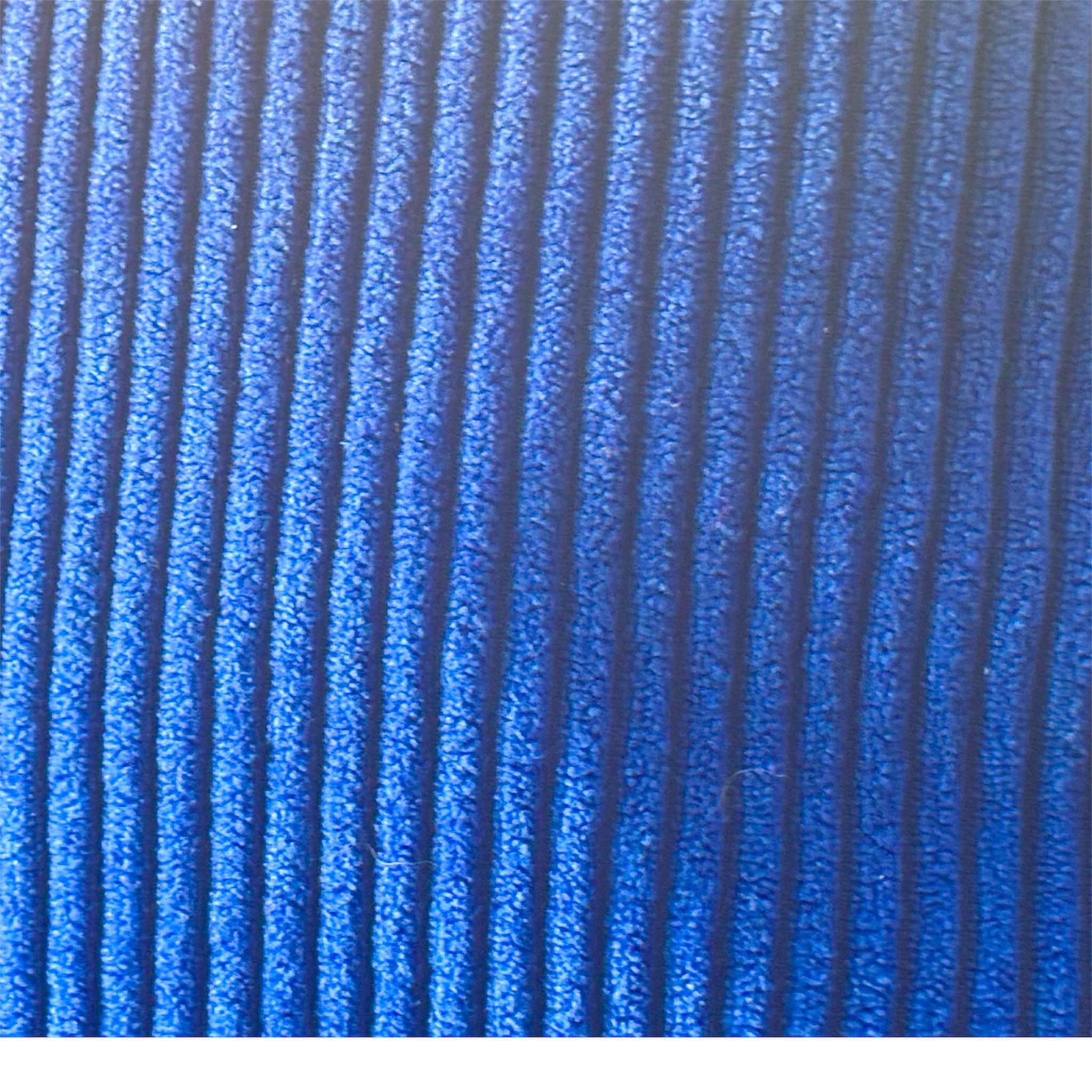 Sac cabas en velours côtelé bleu roi – Création artisanale française – Image 7